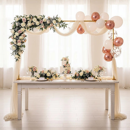 Table Arch Stand with Clamps – Wedding & Birthday Party Balloon Decoration Frame - Image 4