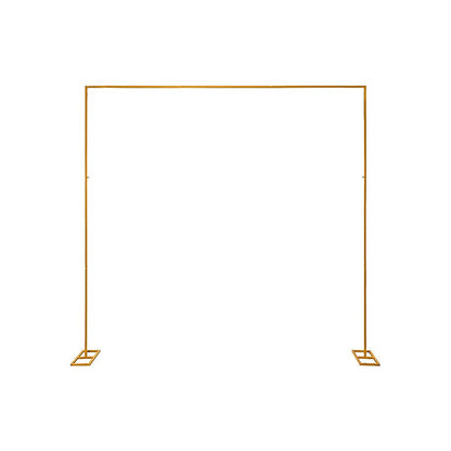 3m Wedding Arch Backdrop Stand – Square Metal Frame for Balloons & Flowers