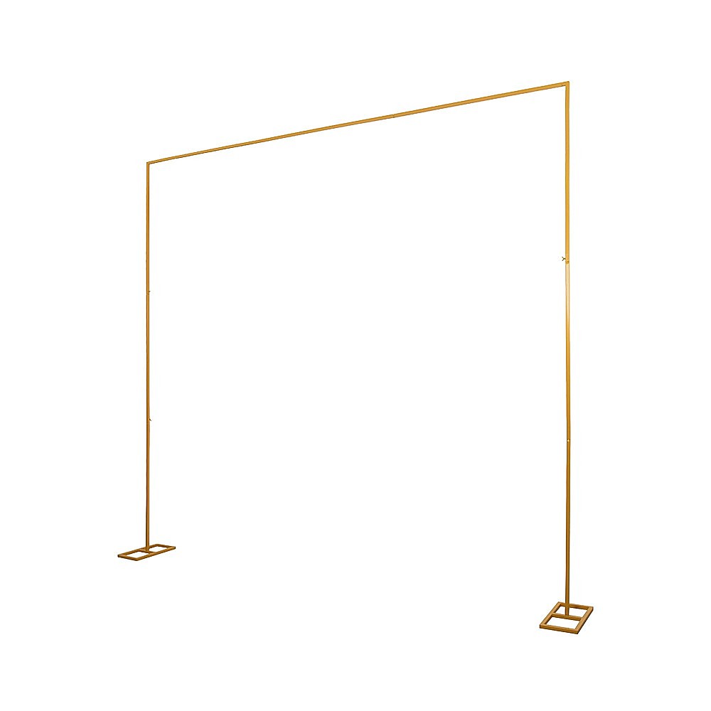 3m Wedding Arch Backdrop Stand – Square Metal Frame for Balloons & Flowers - Image 6