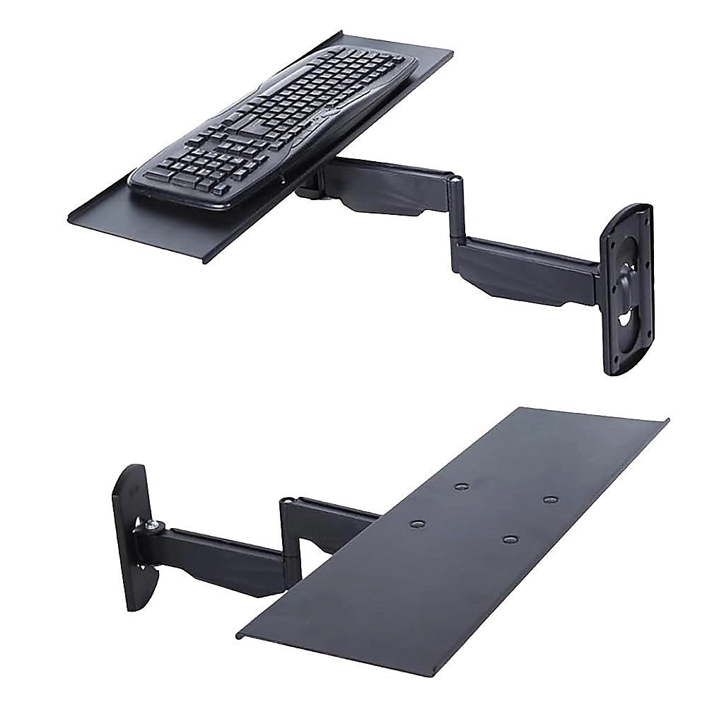 Wall Mount Keyboard Tray – Adjustable Folding Arm Workstation - Image 6
