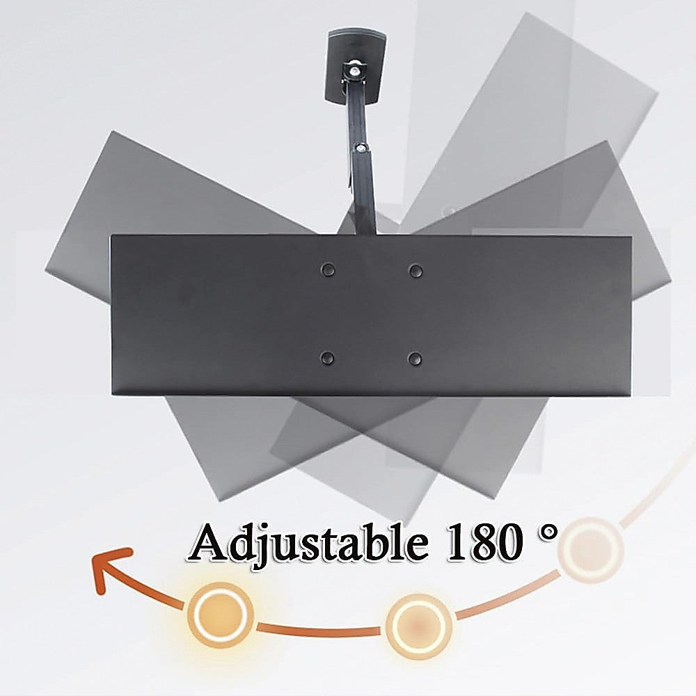 Wall Mount Keyboard Tray – Adjustable Folding Arm Workstation - Image 8