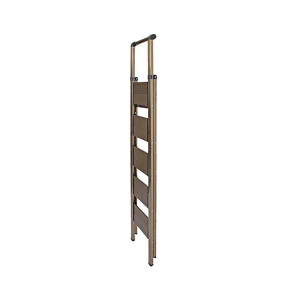 5 Step Ladder – Foldable Lightweight Aluminium with Anti-Slip Pedals - Image 6
