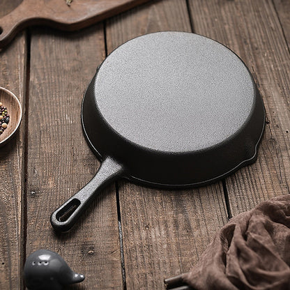 Chef Cast Iron Frying Pan Set – 3PCS Skillet, Grill & Oven Cookware for Home Cooking - Image 9