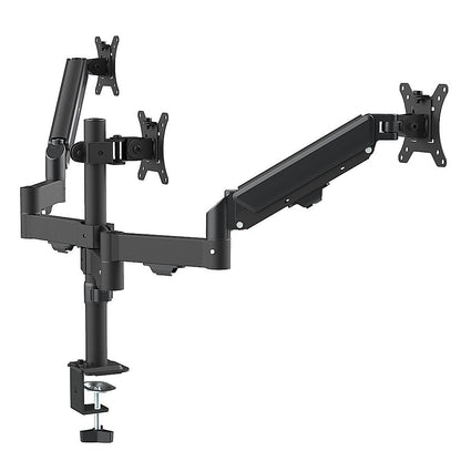 Triple Monitor Mount Stand – Desk Clamp with 3 Adjustable Arms for Multi-Screen Setup - Image 4