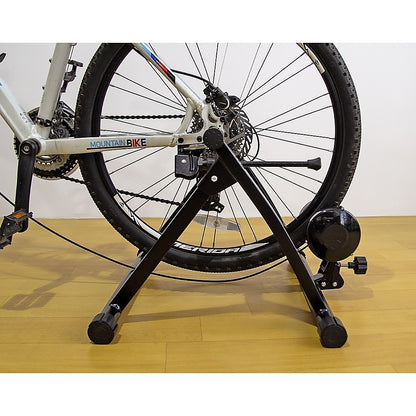 Indoor Bicycle Trainer – Magnetic Stationary Bike Stand for Home Fitness Workouts - Image 2
