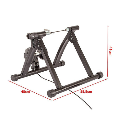 Indoor Bicycle Trainer – Magnetic Stationary Bike Stand for Home Fitness Workouts - Image 9
