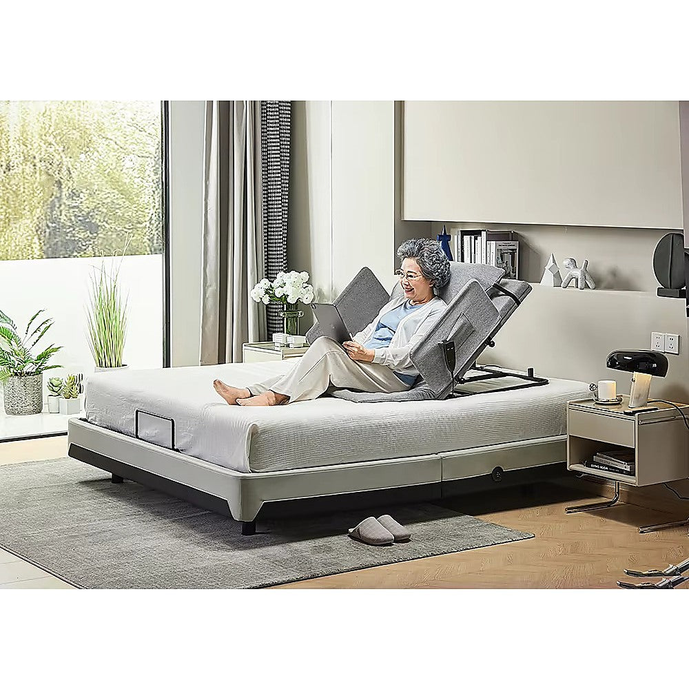 Electric Adjustable Bed Backrest – Power Lift Support with Remote for Sitting & Comfort - Image 2