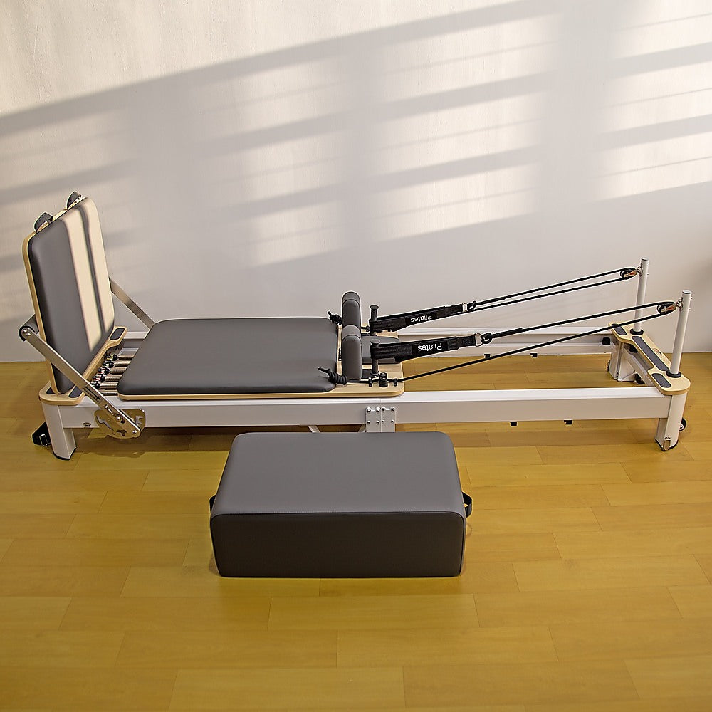 Folding Pilates Reformer Machine – Home Workout Bed for Full Body Fitness Training - Image 5
