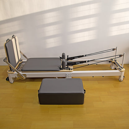 Folding Pilates Reformer Machine – Home Workout Bed for Full Body Fitness Training - Image 5