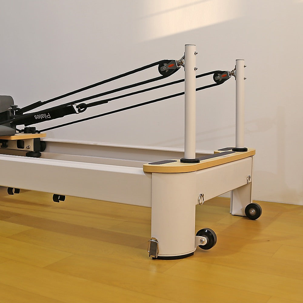 Folding Pilates Reformer Machine – Home Workout Bed for Full Body Fitness Training - Image 7