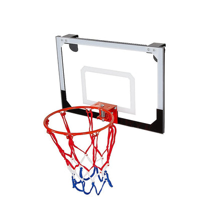 Indoor Mini Basketball Hoop Set – Door Mounted Backboard Kit with Ring & Ball - Image 6