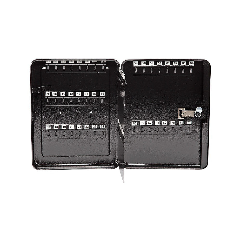 Key Cabinet Lock Box – 72 Key Capacity Wall Mount Secure Storage Organizer - Image 5