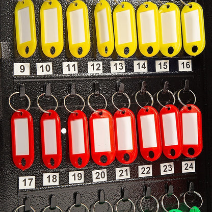 Key Cabinet Lock Box – 72 Key Capacity Wall Mount Secure Storage Organizer - Image 8