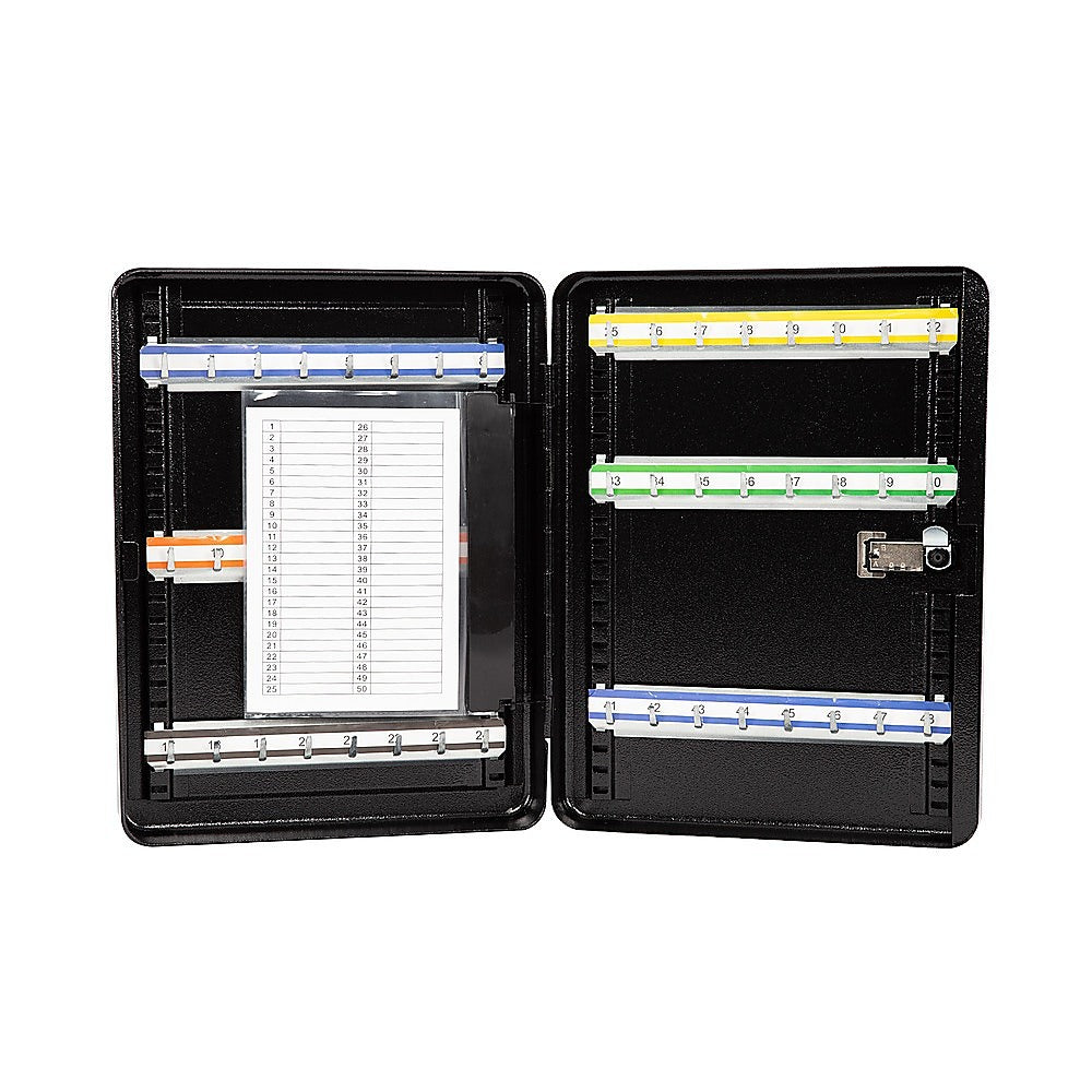 48-Key Cabinet Key Safe with Combination Lock & Keys – Wall Mounted Storage - Image 4