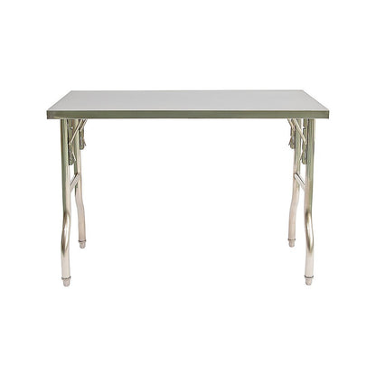 Stainless Steel Kitchen Bench Folding Commercial Prep Work Table 122x61cm - Image 6