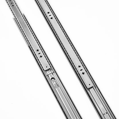 100cm Drawer Runners Pair – Heavy Duty 100kg Locking Slide Rails - Image 3