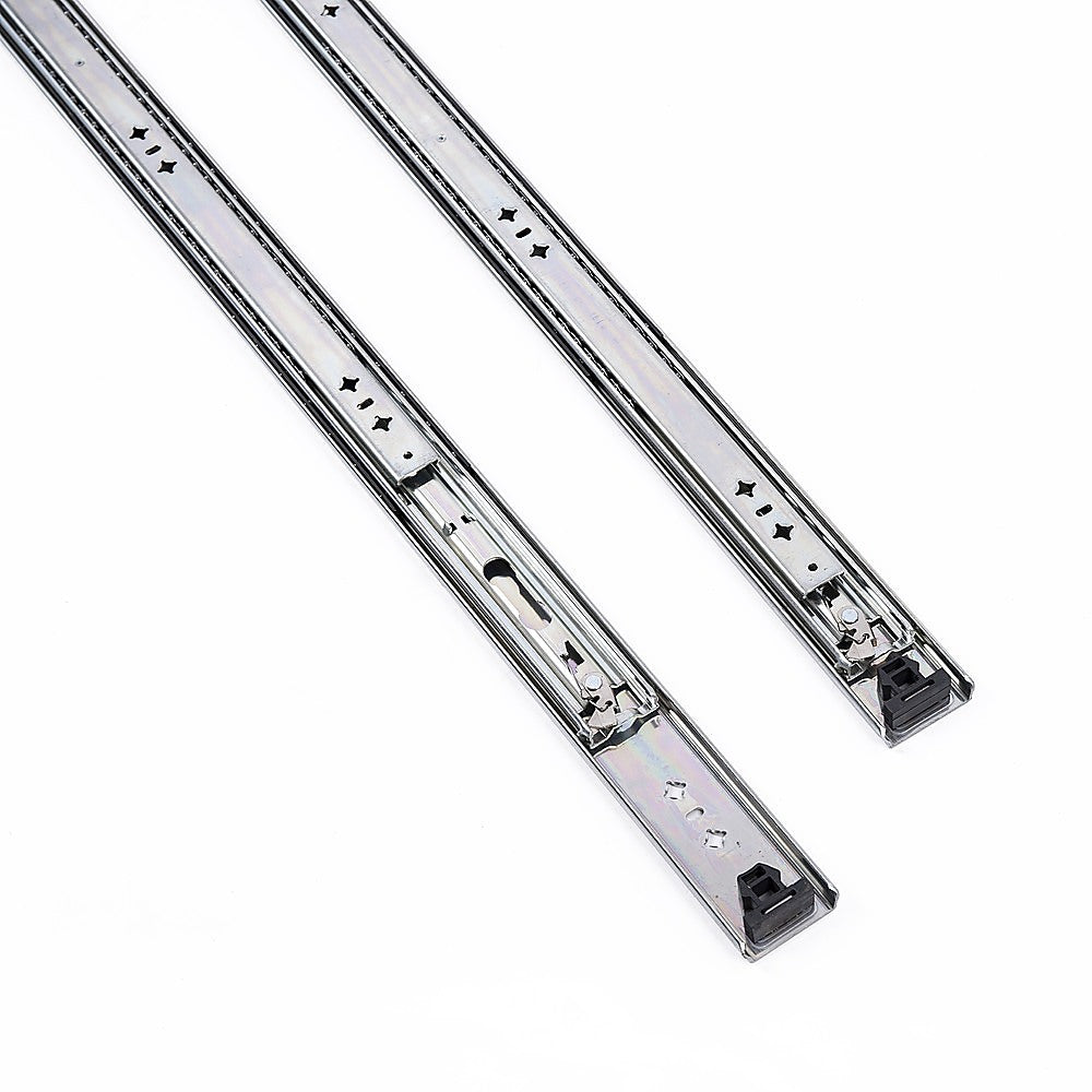 80cm Drawer Runners Pair – Heavy Duty 100kg Locking Slide Rails - Image 3