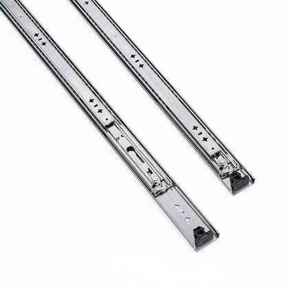 80cm Drawer Runners Pair – Heavy Duty 100kg Locking Slide Rails - Image 3