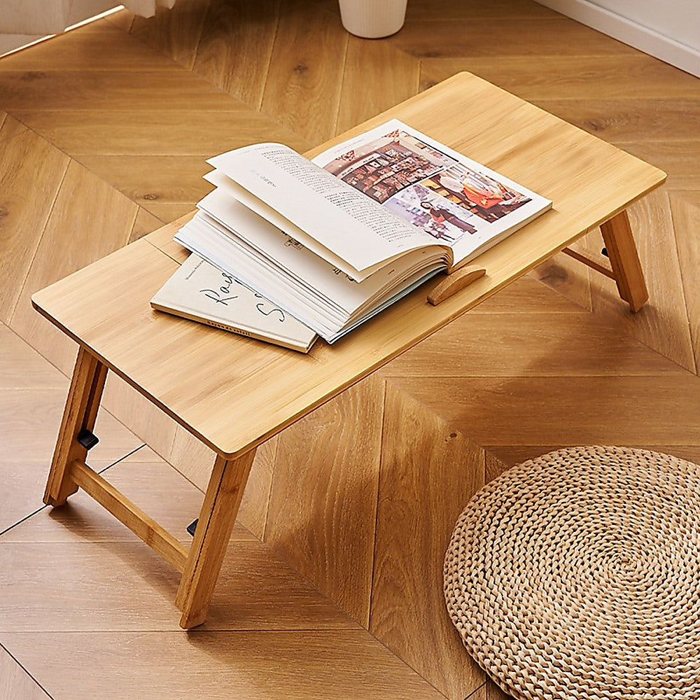 Folding Laptop Bed Table – Portable Rectangular Desk for Bedroom & Home Workstation - Image 3