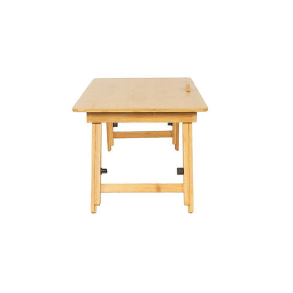 Folding Laptop Bed Table – Portable Rectangular Desk for Bedroom & Home Workstation - Image 4