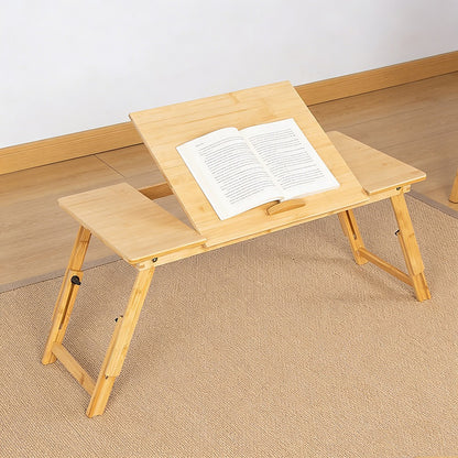 Folding Laptop Bed Table – Portable Rectangular Desk for Bedroom & Home Workstation - Image 5