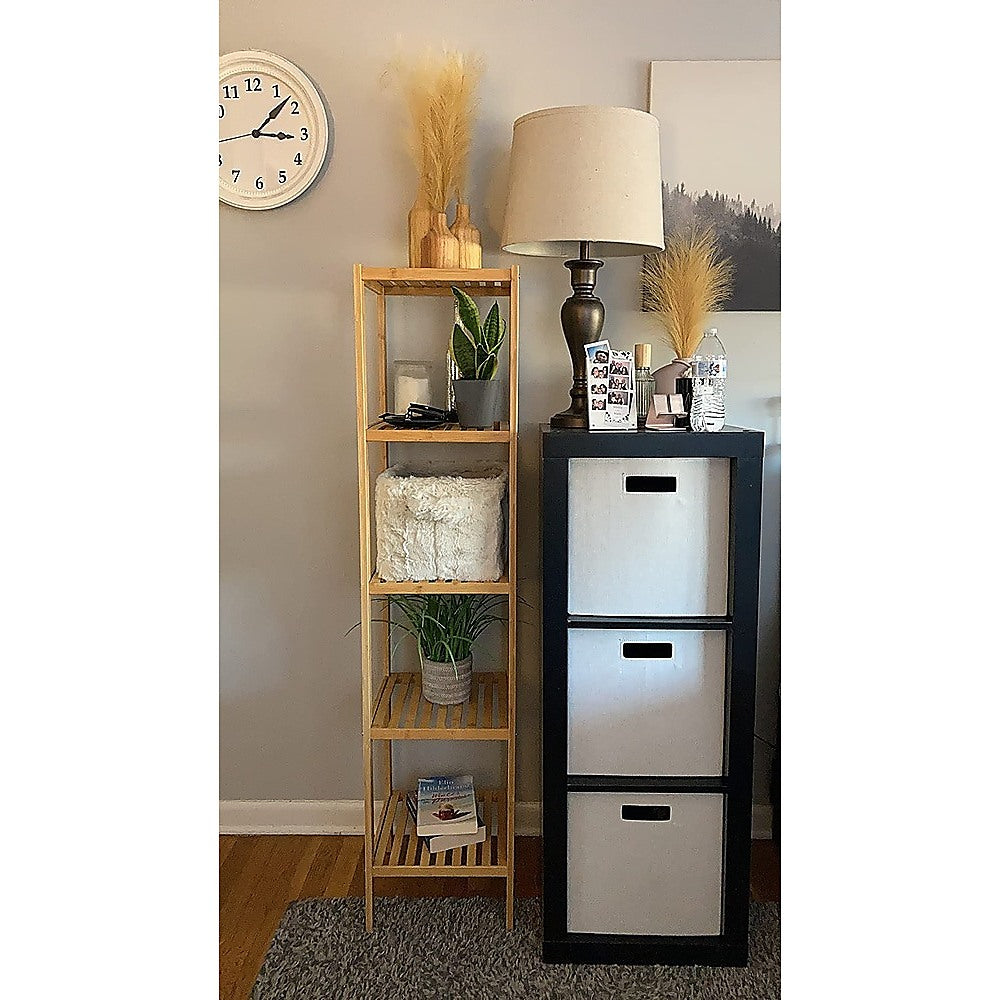 5 Tier Bookshelf Storage Bookcase Shelving Unit for Home Office - Image 5