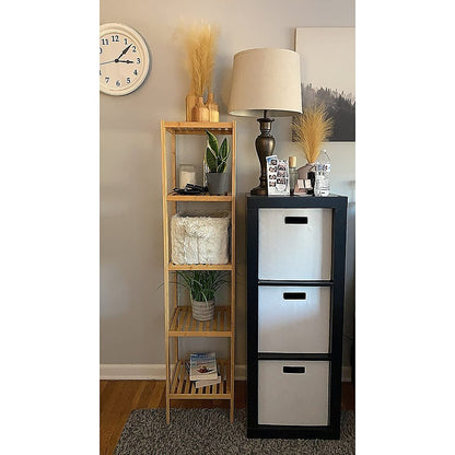 5 Tier Bookshelf Storage Bookcase Shelving Unit for Home Office - Image 5