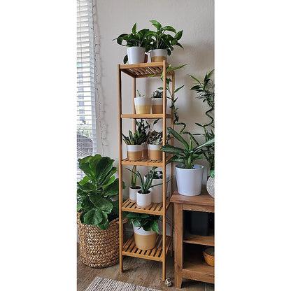 5 Tier Bookshelf Storage Bookcase Shelving Unit for Home Office - Image 7