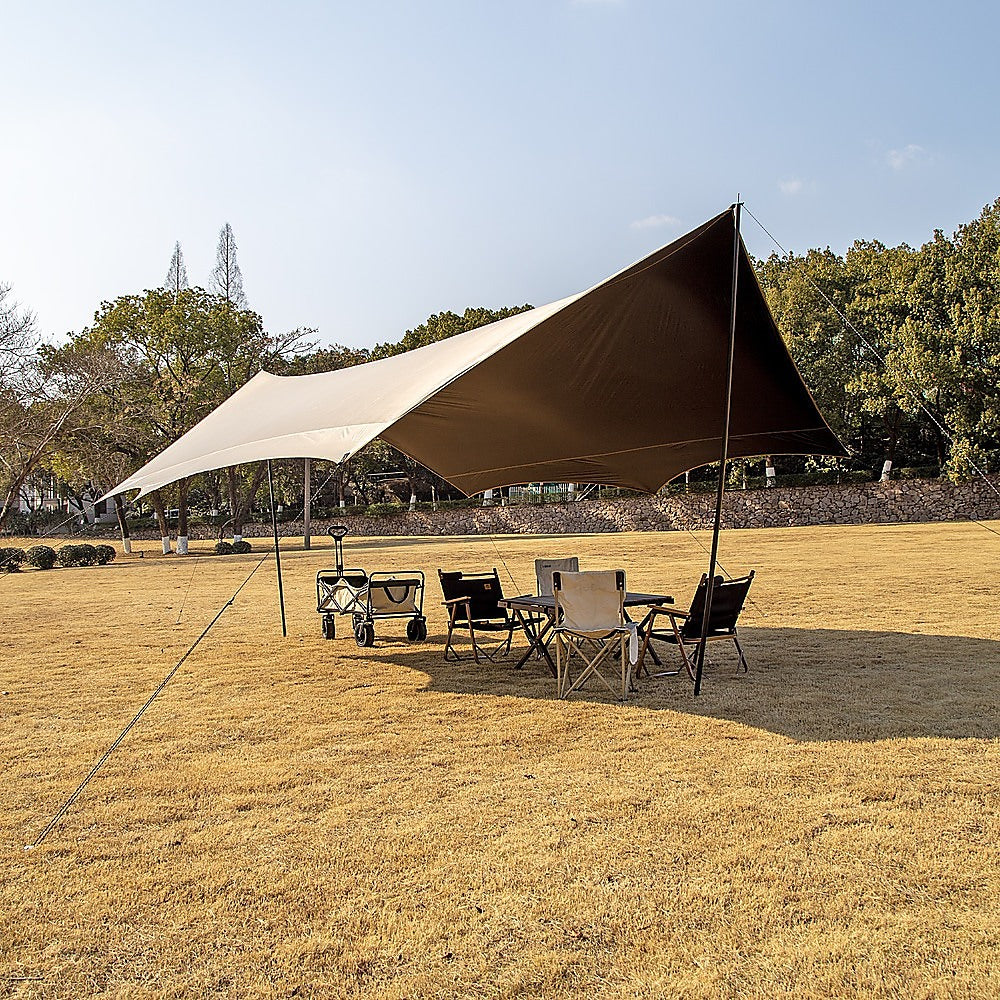 Camping Canopy Awning Portable Outdoor Shelter Picnic Tent Gazebo - Image 2