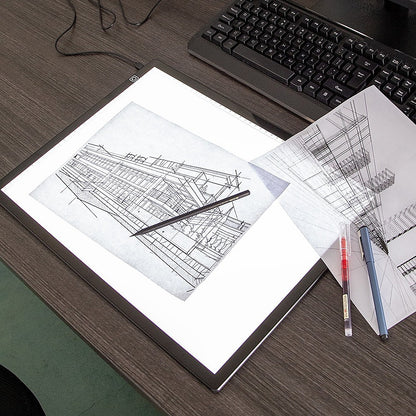 A3 LED Light Tracing Box Drawing Pad for Sketching Animation Art - Image 2
