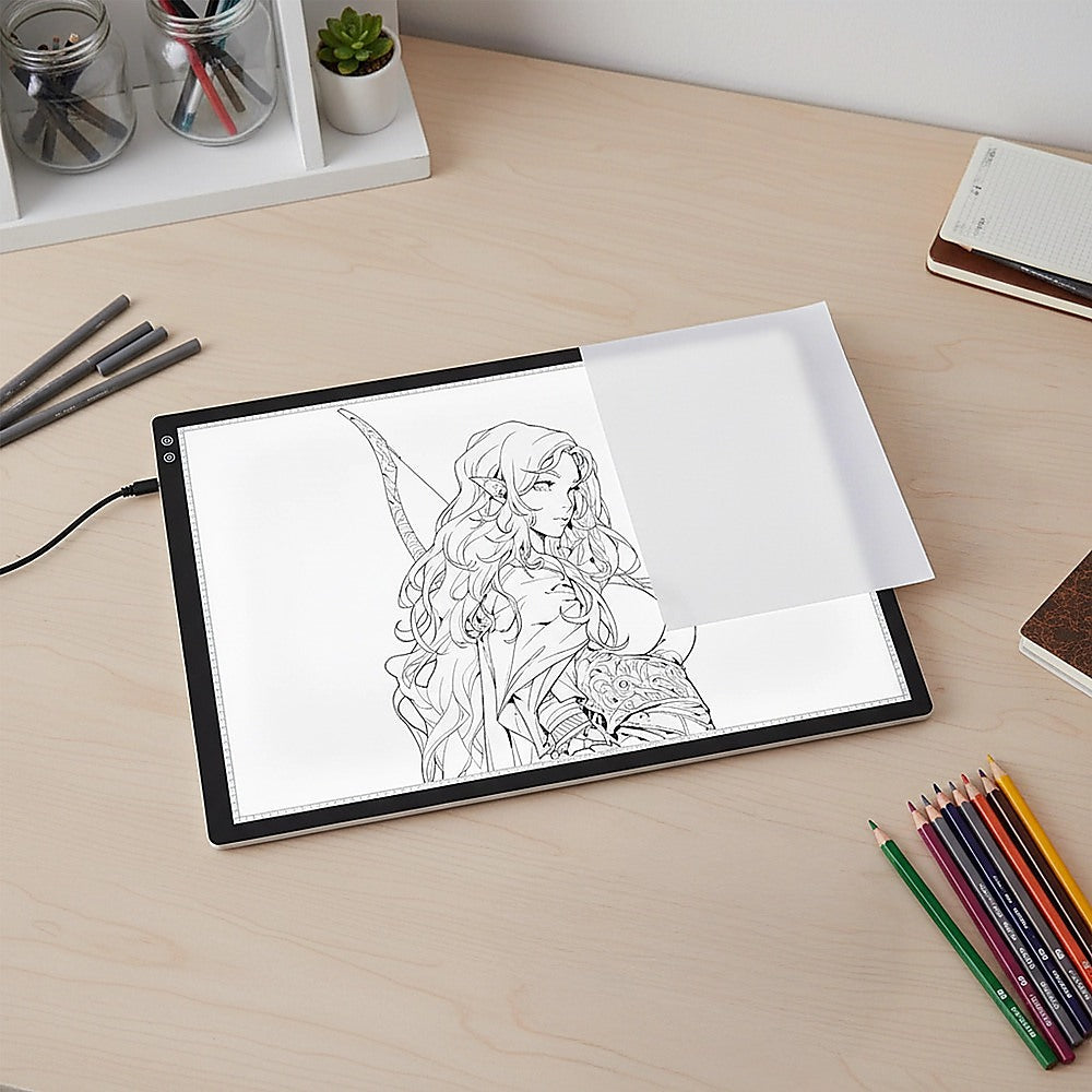 A2 LED Light Box for Drawing, Calligraphy & Tracing Artists Pad - Image 5