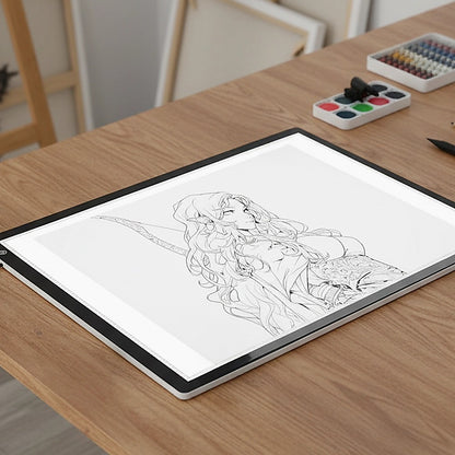 A2 LED Light Box for Drawing, Calligraphy & Tracing Artists Pad - Image 7