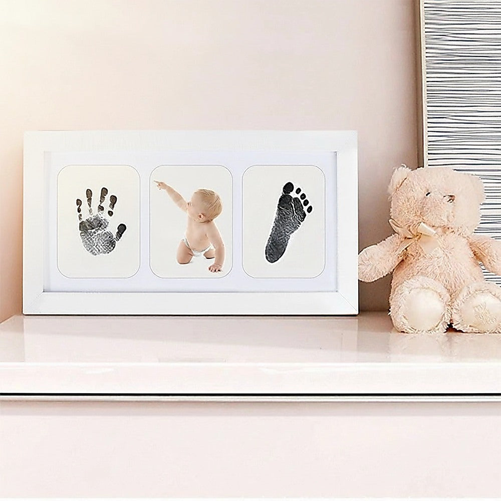 Baby Hand & Footprint Kit - Photo Frame DIY Keepsake Impression - Image 2
