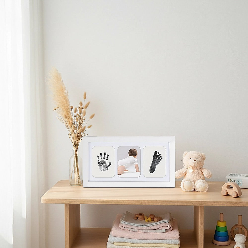 Baby Hand & Footprint Kit - Photo Frame DIY Keepsake Impression - Image 5