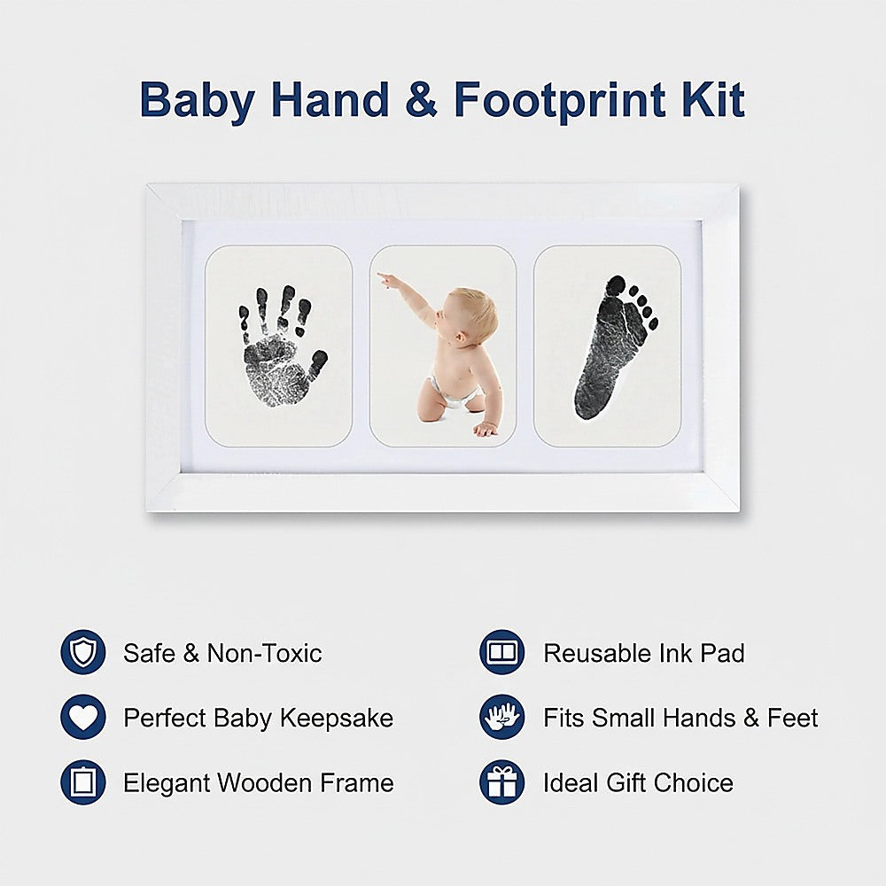 Baby Hand & Footprint Kit - Photo Frame DIY Keepsake Impression - Image 9