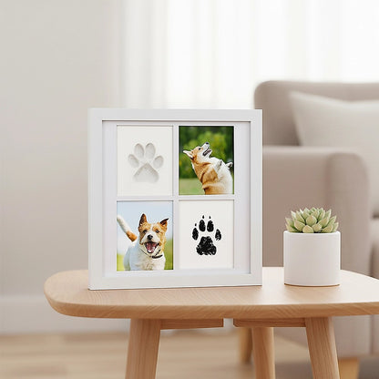 Pet Paw Print Kit DIY Photo Frame for Dogs & Cats Keepsake - Image 2