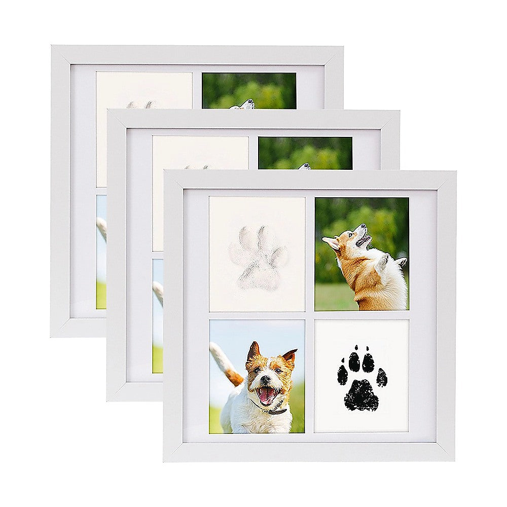 Pet Paw Print Kit DIY Photo Frame for Dogs & Cats Keepsake - Image 4