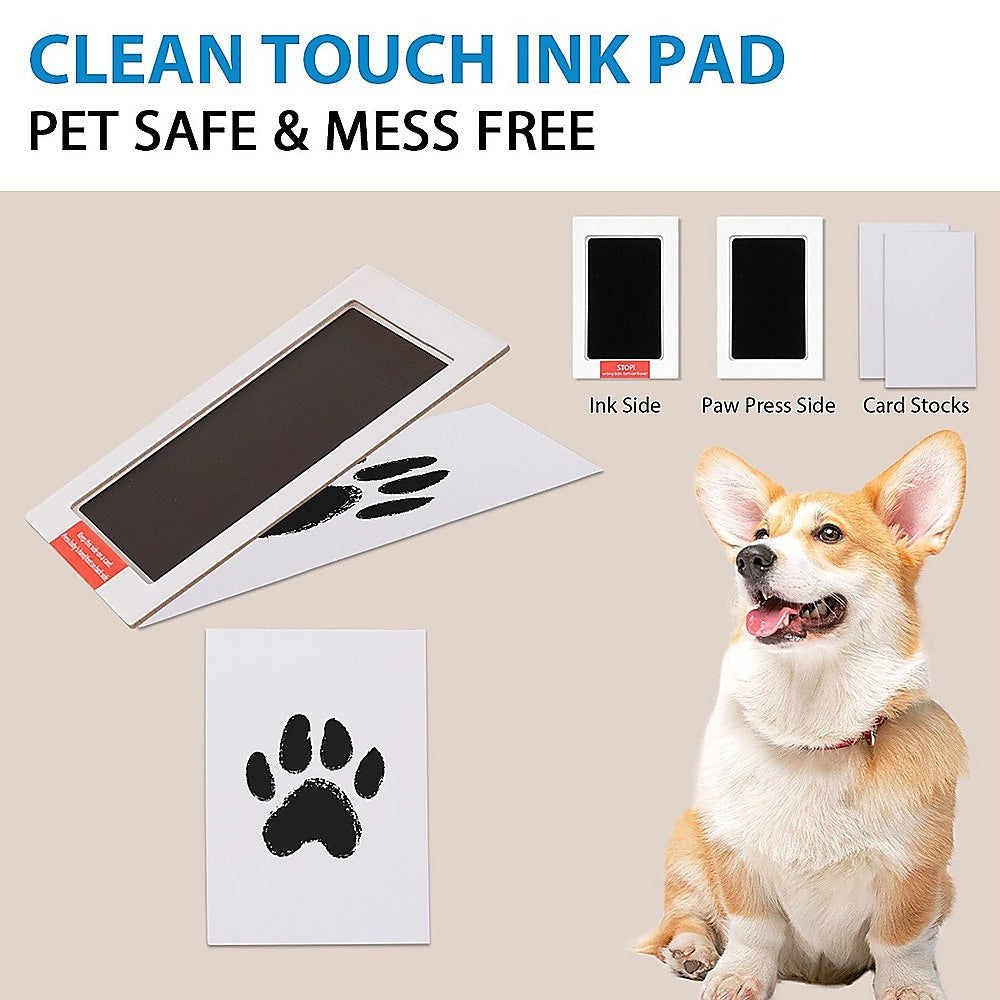 Pet Paw Print Kit DIY Photo Frame for Dogs & Cats Keepsake - Image 8