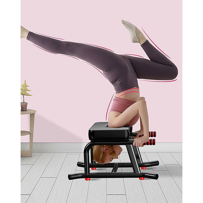 Headstand Yoga Bench with Padded Support for Inversion Training - Image 3