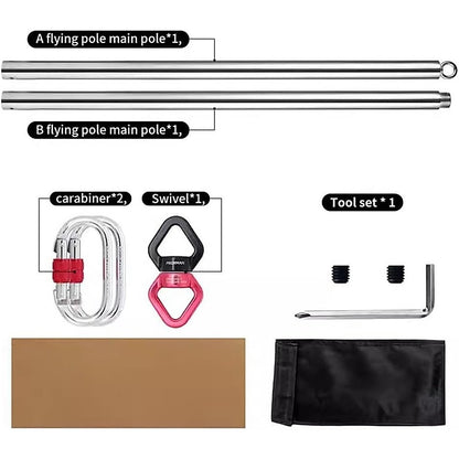 2m Pole Dancing Fitness Pole for Aerial Dance Training at Home - Image 4