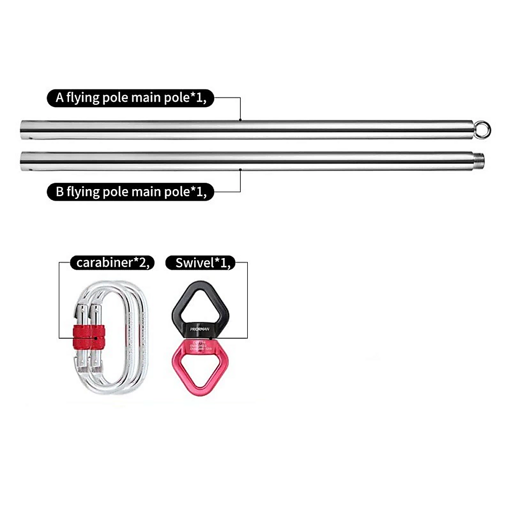 2m Pole Dancing Fitness Pole for Aerial Dance Training at Home - Image 5