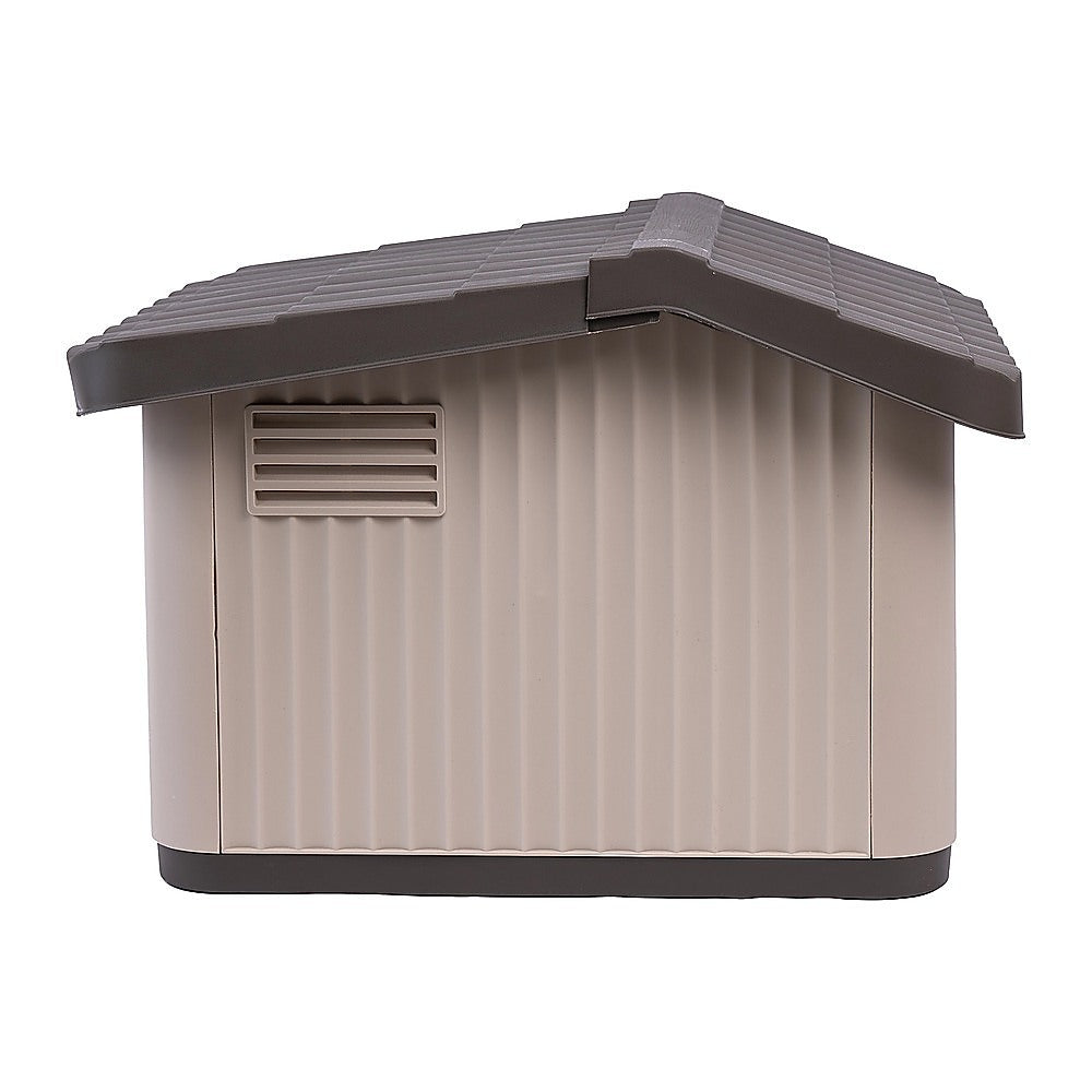 Plastic Dog House Kennel Shelter for Indoor & Outdoor Pets Weatherproof - Image 4