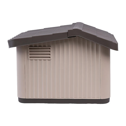 Plastic Dog House Kennel Shelter for Indoor & Outdoor Pets Weatherproof - Image 4