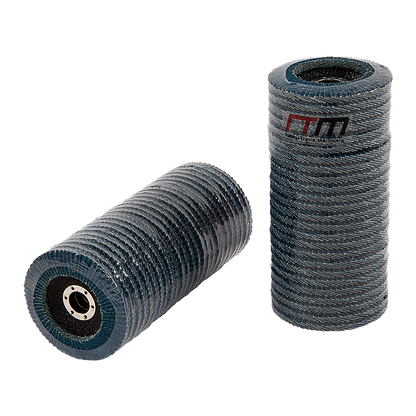 40 Grit Zirconia Flap Discs 4.5in 40 Pack for Angle Grinder Grinding - Image 6