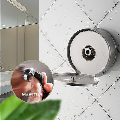 304 Stainless Steel Toilet Paper Dispenser Roll Tissue Holder - Image 4