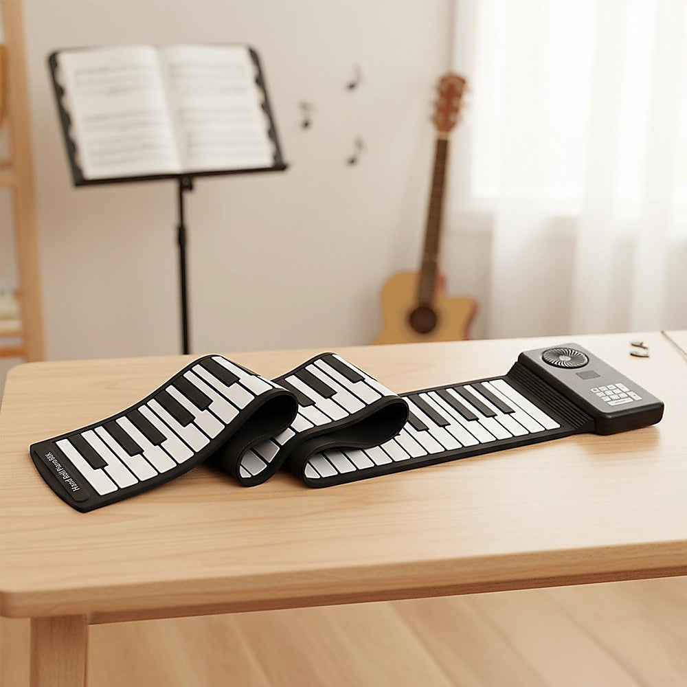88 Key Portable Foldable Silicone Electronic Keyboard Piano Music - Image 5