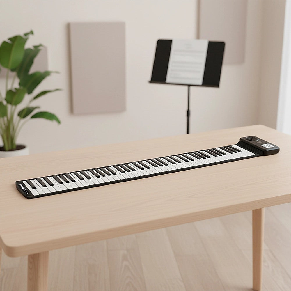 88 Key Portable Foldable Silicone Electronic Keyboard Piano Music - Image 7