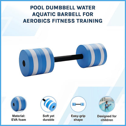 Pool Dumbbell Water Aquatic Barbell for Aerobics Fitness Training - Image 3