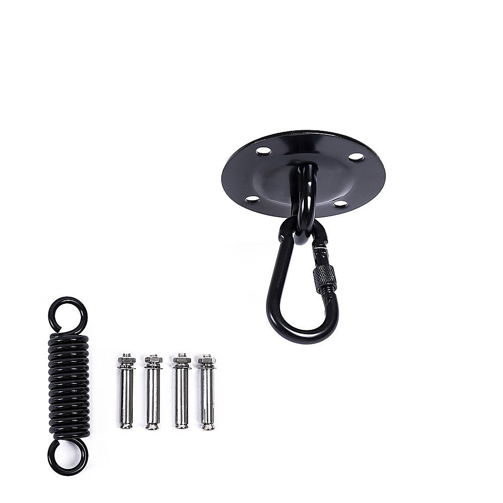 Heavy Duty Swing Hanger Suspension Ceiling Hook Spring Carabiner - Image 4