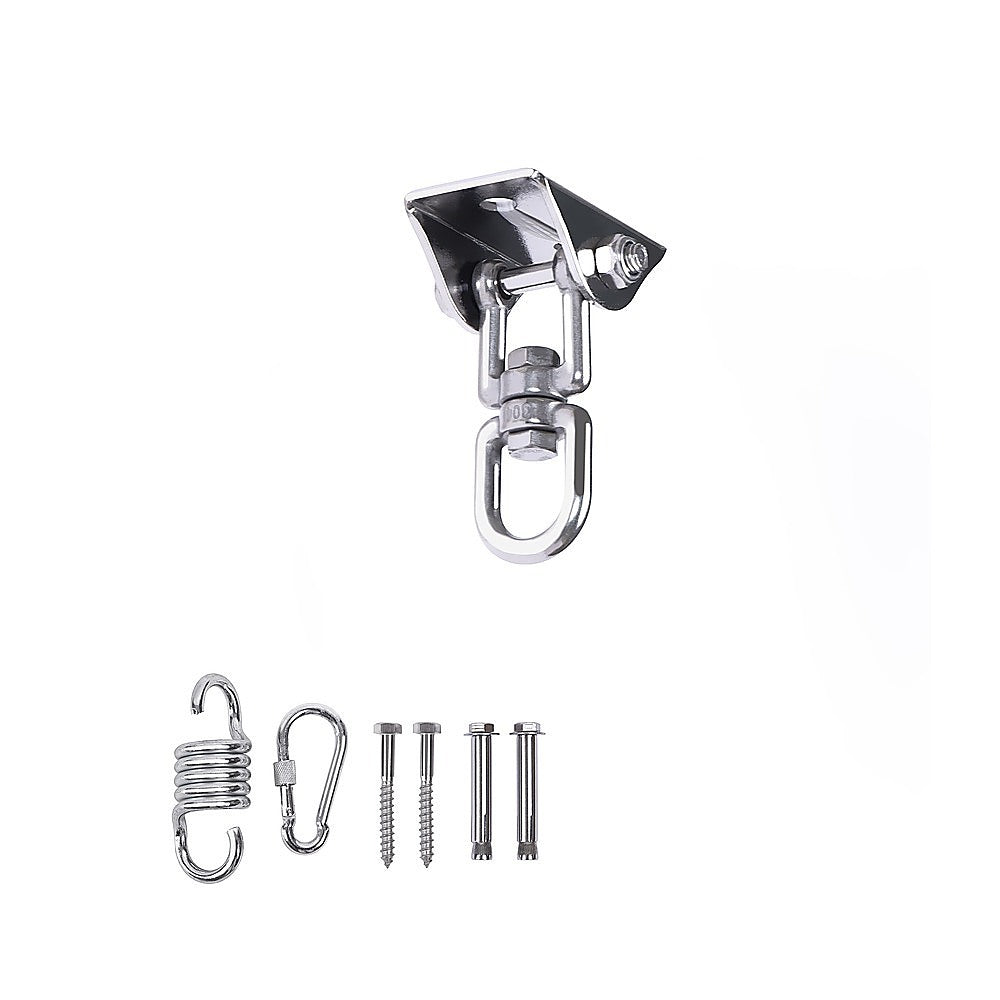 304 Stainless Steel Swing Hanger Heavy Duty 360 Degree Swivel Hook Mount - Image 4